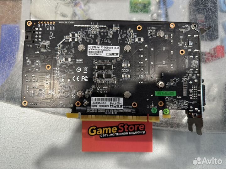 KFA2 GeForce GTX 1650 4GB