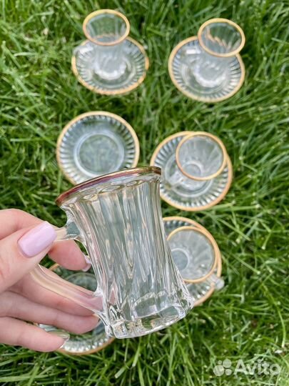 Чайный Кофейный сервиз на 6 персон