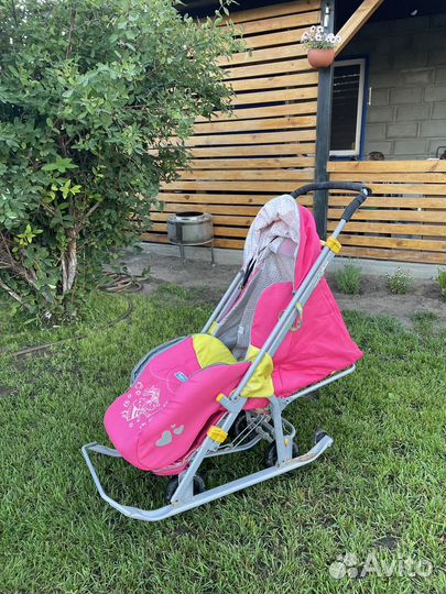 Коляска санки