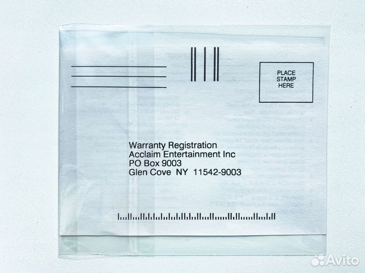 Рег карта от комплекта 