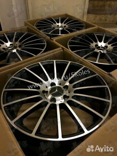 Литые диски Mercedes C E class R18
