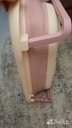 Ванночка для купания складная с матрасиком