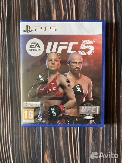 Ufc 5 ps5 диск новый