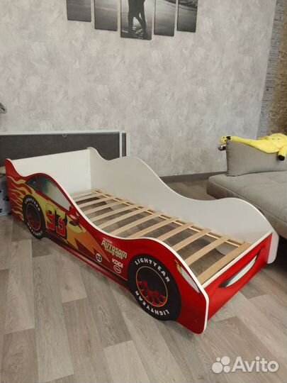 Детская кровать машина бу