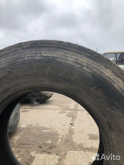 Грузовая шина б/у 295 80R 22.5 Goodyear Kmax D