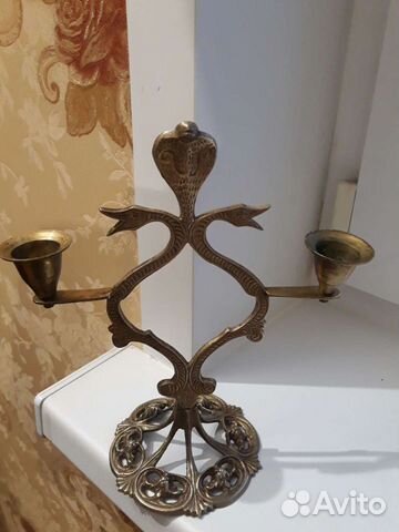 Подсвечник Кобра Индия