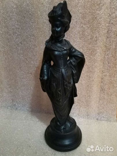 Девушка с тростью каслинское литье