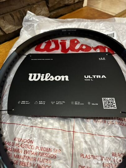 Wilson ultra 100l