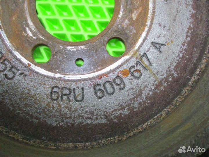 Барабан тормозной задний Volkswagen Polo 6 MK6