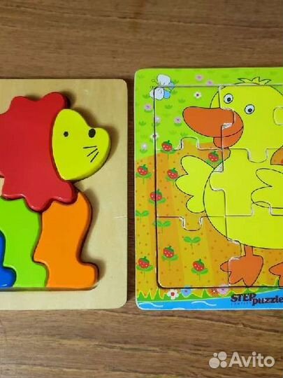 Деревянные пазлы