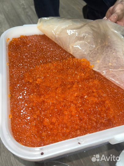 Красная икра горбуши