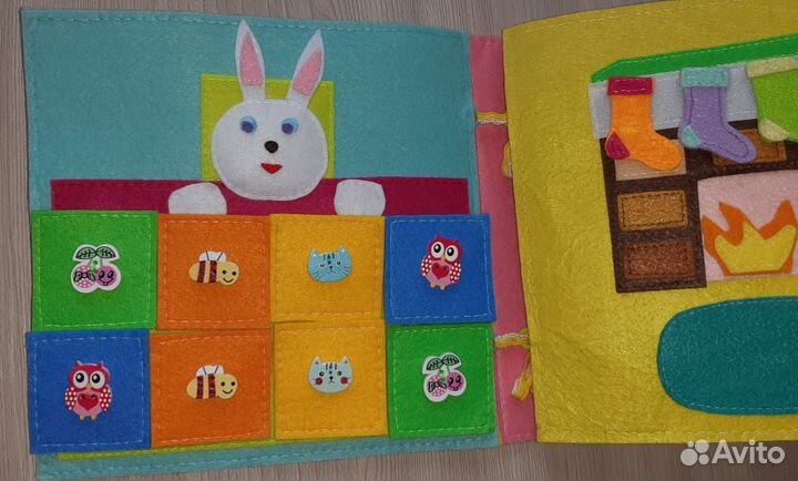 Книжка из фетра