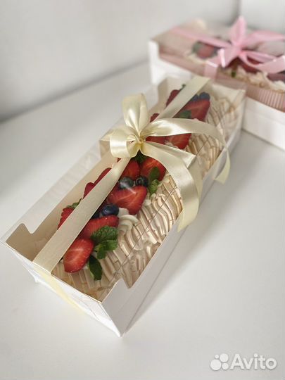 Меренговый рулет