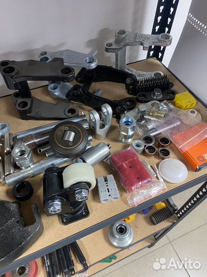 Ось рулевого колеса на гидравлическую тележку