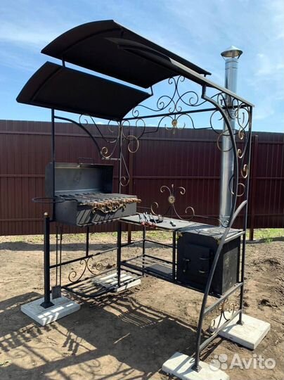 Кованый мангал