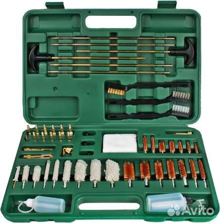 Набор для чистки оружия 58 предметов в кейсе