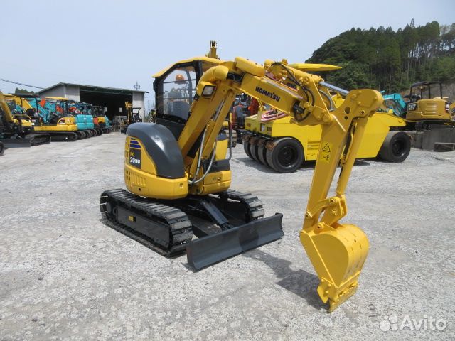 Мини-экскаватор Komatsu PC20UU, 2018