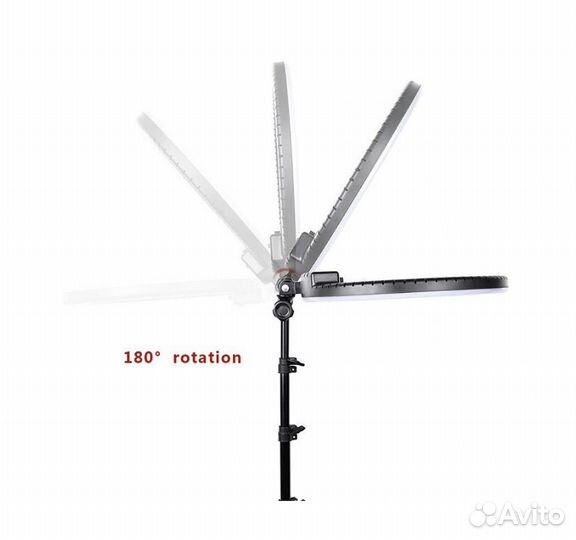 Кольцевая лампа 45 см со штативом