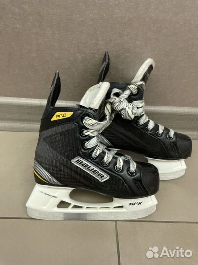 Коньки хоккейные детские бауер. Размер 29,5