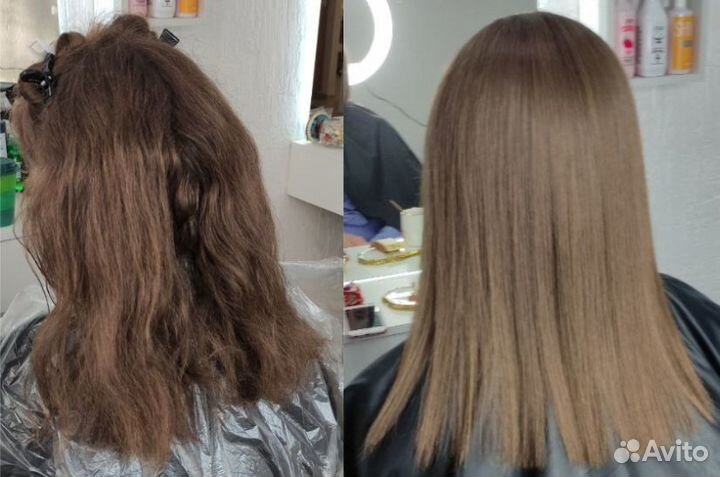 Ботокс Кератин Восстановление структуры волос