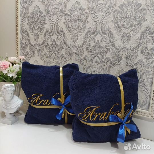 Халат с вышивкой