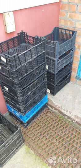 Пластиковые ящики для овощей бу