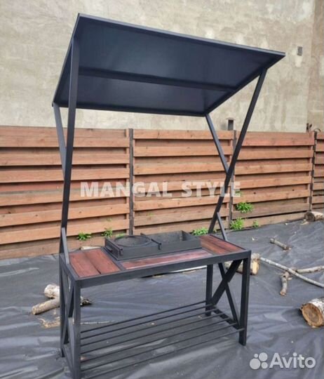 Мангалы в стиле лофт