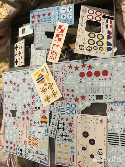 Битая техника 1/72 + декали