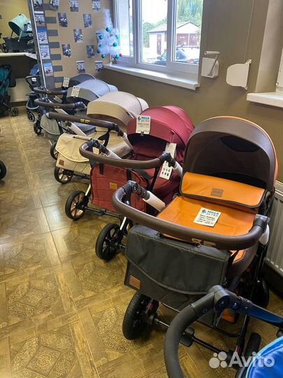 Коляски трансформеры 2в1 и 3в1, новые