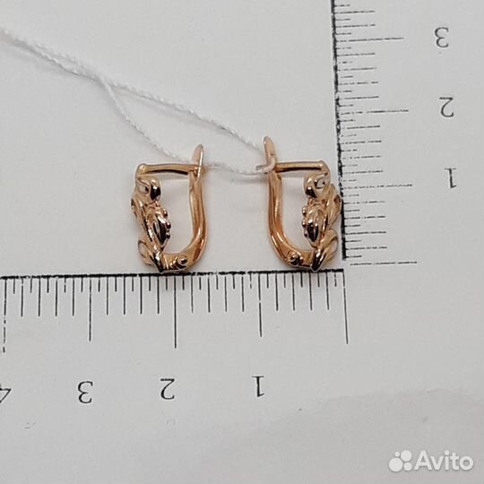 Серьги Золото