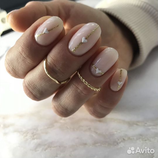 Маникюр гель-лак, педикюр