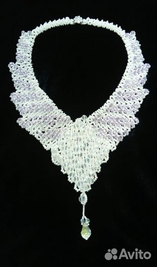 Колье из бисера
