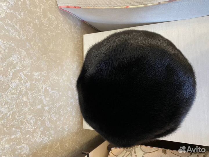 Женский норковый берет