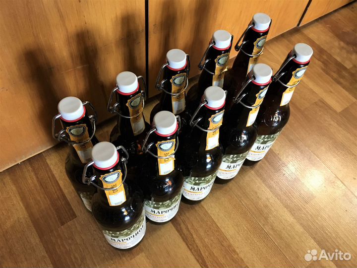 Бутылка с бугельной пробкой 0,5л в наличии 30шт