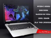 Мощный ноутбук Maibenben Ryzen / 8Gb / SSD