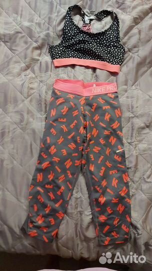 Продам легенсы с топом nike