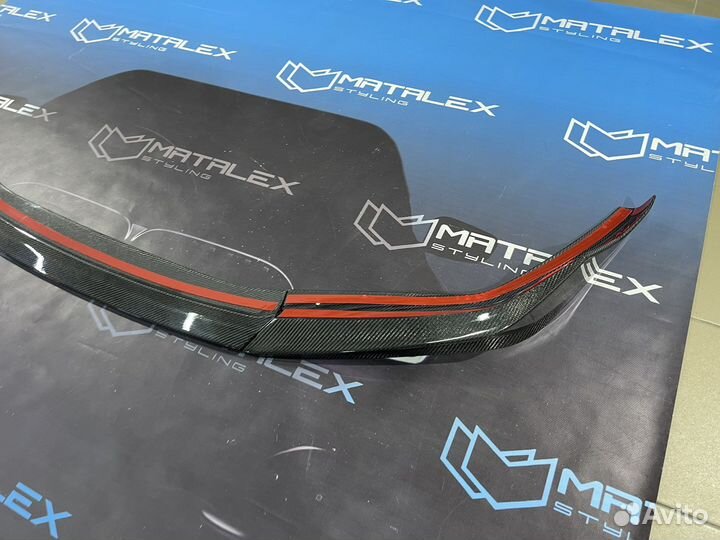 Сплиттер BMW F90 LCI M Performance карбон