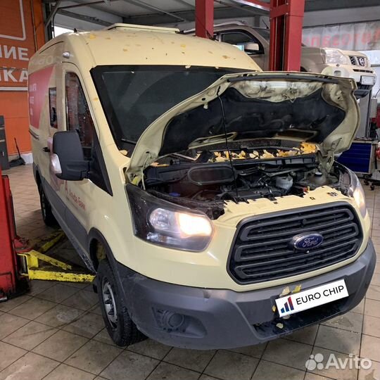 Чип тюнинг Ford Transit 2.2 tdci VII 140 лс