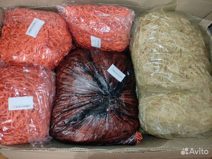 Бумажный наполнитель для подарков оптом