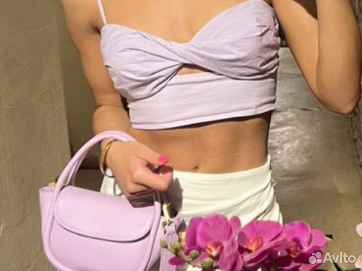 Топ корсет Lime S новый сиреневый