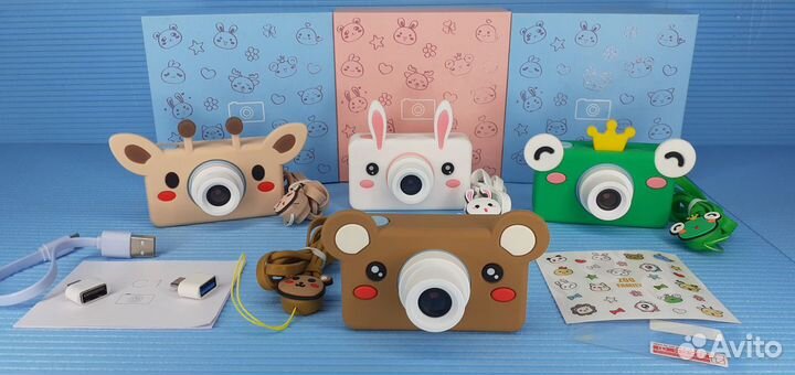 Супер детский фотоаппарат 32мп Zoo Family Оригинал