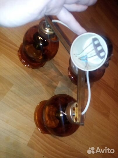 Люстра СССР рабочая