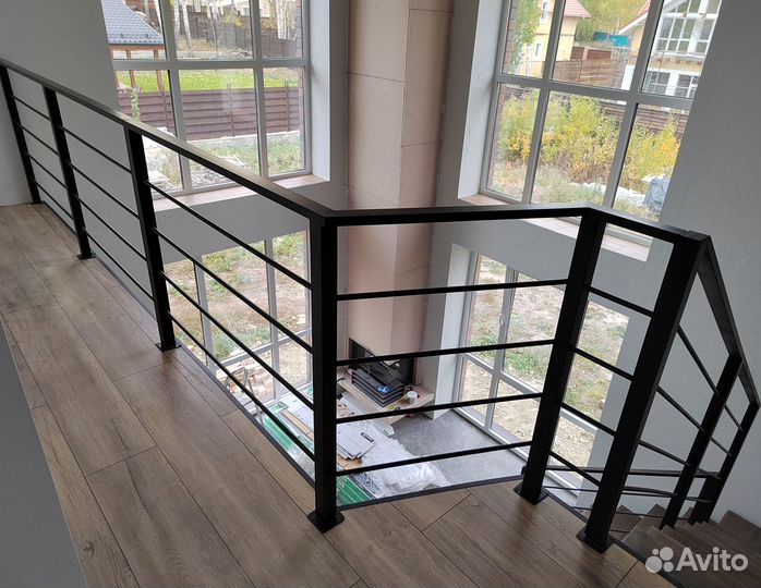 Металлический Каркас Г-образной Лестницы от Произв