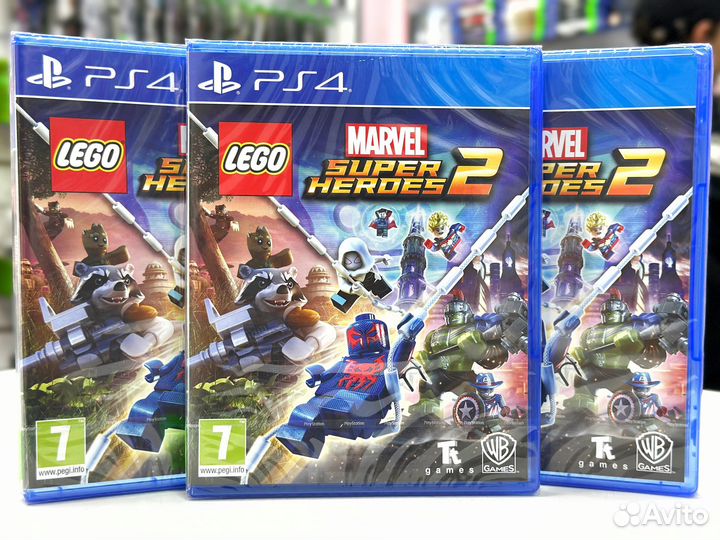 Lego Marvel Super Heroes 2 (PS4) NEW