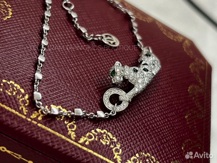 Браслет Cartier Panthere золото 750, бриллианты