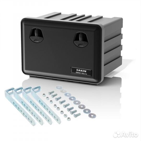 Ящик для грузовика 600x415x460 с крепежом 81104