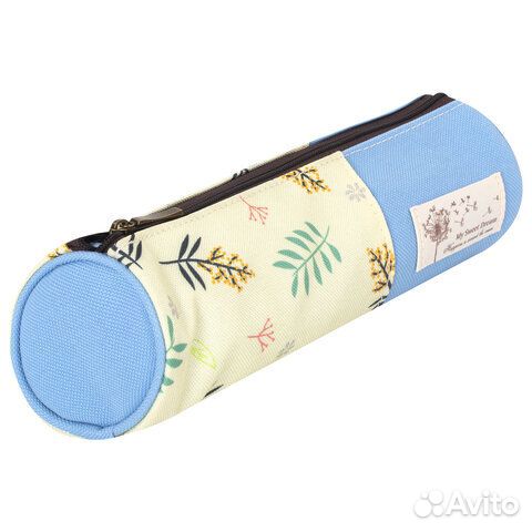 Пенал-тубус brauberg, 1 отделение, полиэстер, Drea