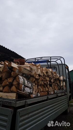 Дрова березовые колотые и дубовые