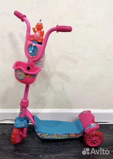 Самокат детский трехколесный бу