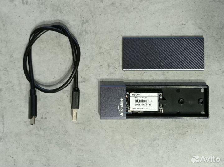 Внешний бокс для ssd m.2 (SATA)